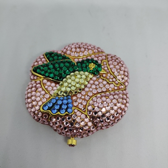 Vintage 2001 Estee Lauder Hummingbird Pressed powder compact - Picture 3 of 6